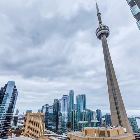 Chol Furnished Suites Heart Of Downtown Toronto, 2 Beds, Free Parking, Cn Tower View מראה חיצוני תמונה